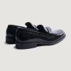 Black Patent Leather Penny Loafers